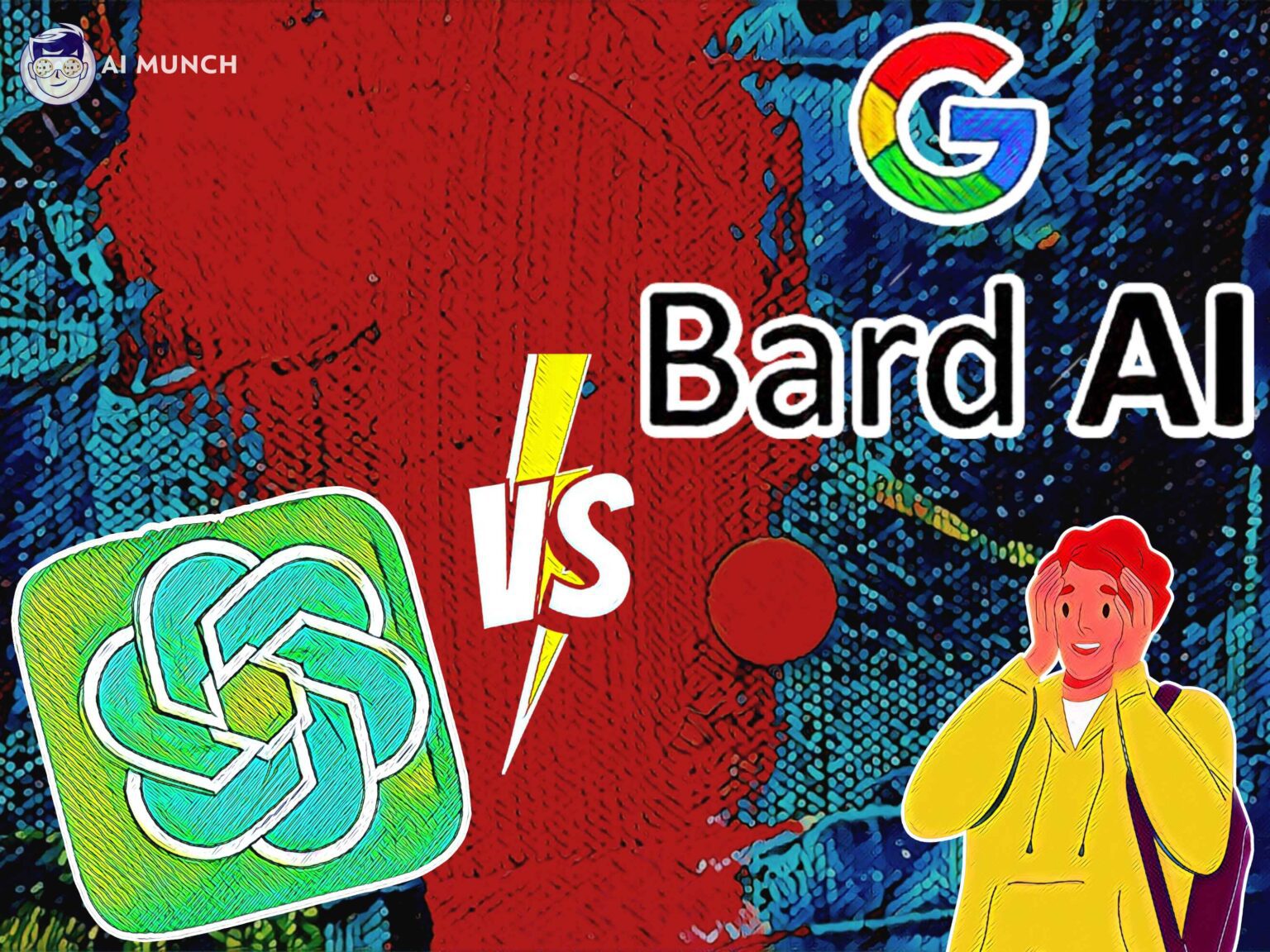 openai-chatgpt-vs-google-bard-6-points-comparison-ai-munch